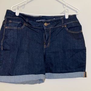 Maurices Jean shorts. NWOT. Never worn